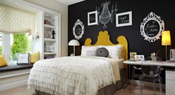 3 cách để sử dụng bảng đen để trang trí phòng ngủ